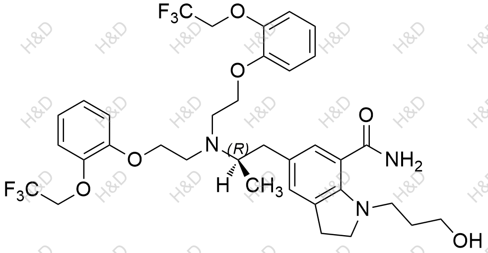 赛洛多辛杂质6化学结构式