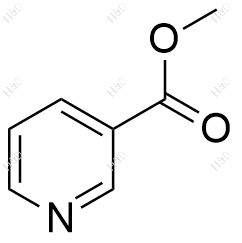 烟酸甲酯化学结构式