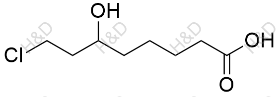 6-羟基-8-氯辛酸结构式