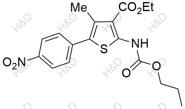 瑞卢戈利杂质65结构式