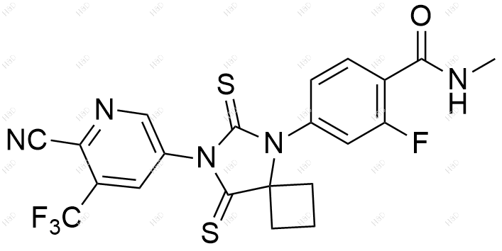 阿帕鲁胺杂质10结构式