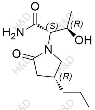 布瓦西坦杂质110结构式