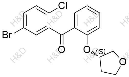 恩格列净杂质112结构式