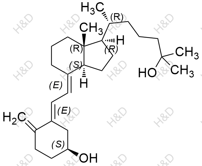 骨化二醇EP杂质D化学结构式