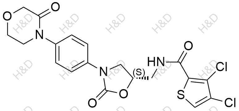 利伐沙班杂质105结构式