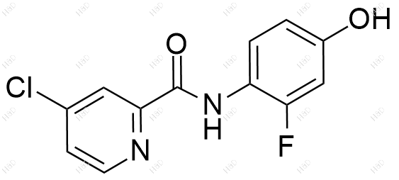 瑞戈非尼杂质45结构式