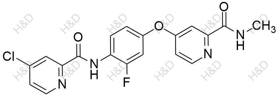 瑞戈非尼杂质47结构式