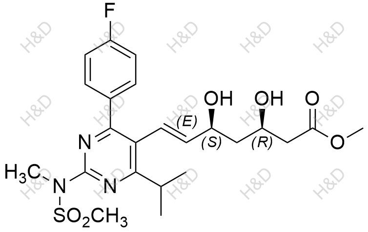 瑞舒伐他汀杂质176结构式