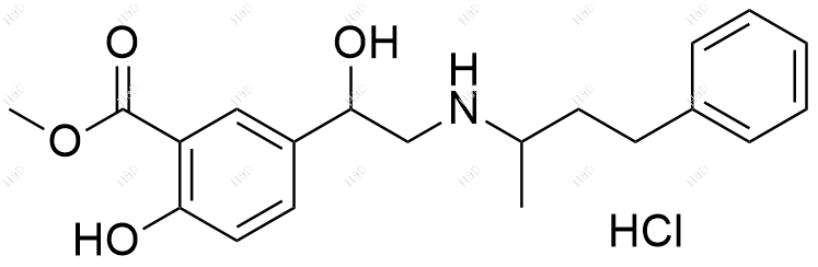 拉贝洛尔EP杂质B（盐酸盐）结构式