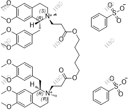 阿曲库铵杂质H(苯磺酸盐）结构式