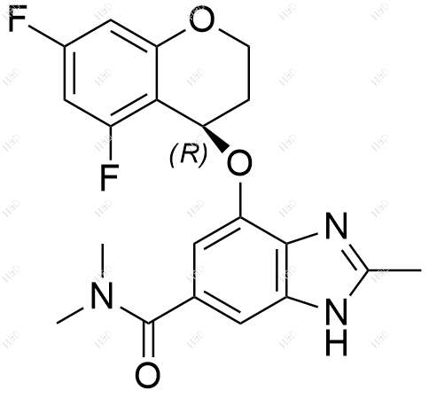 （R）-替戈拉生结构式