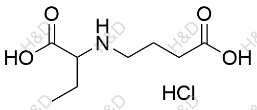 左乙拉西坦杂质19(盐酸盐）结构式
