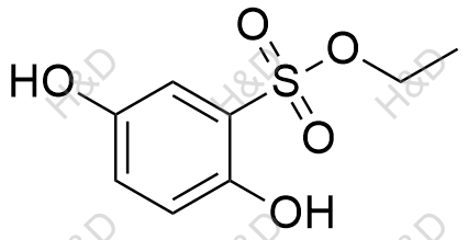 酚磺乙胺杂质2化学结构式