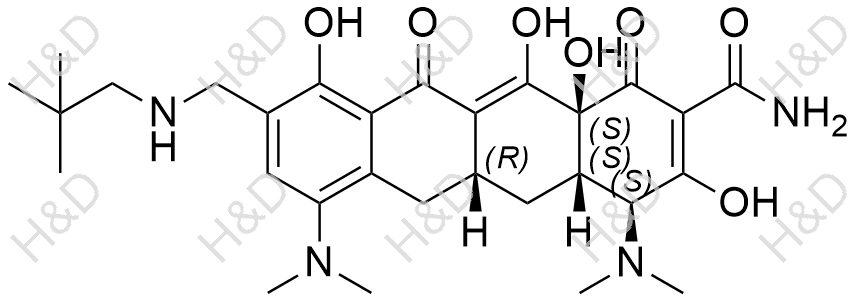 奥马环素结构式