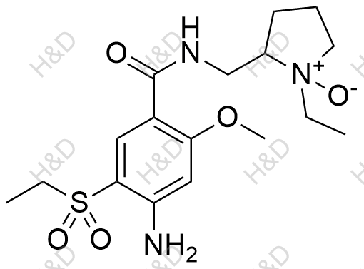 氨磺必利EP杂质F结构式