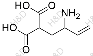 氨己烯酸EP杂质E结构式