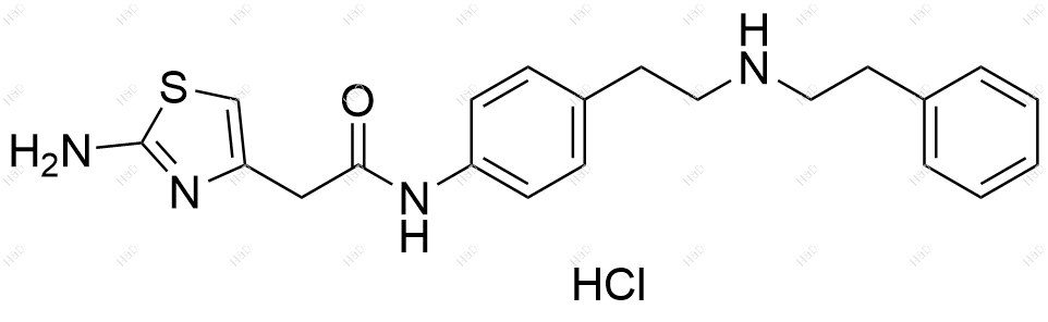 米拉贝隆杂质11(盐酸盐）结构式