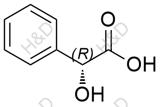 D-扁桃酸结构式