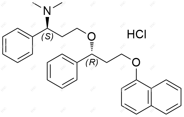 达泊西汀杂质73(盐酸盐)结构式