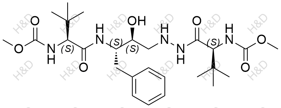 阿扎那韦EP杂质C结构式