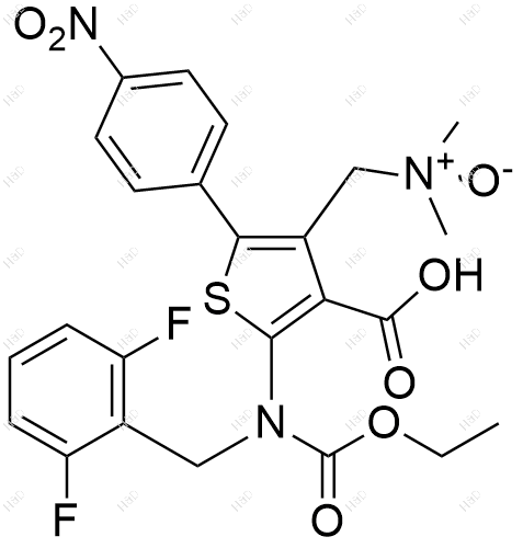 瑞卢戈利杂质70结构式