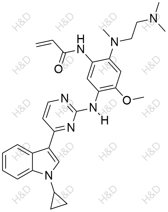 阿美替尼化学结构式