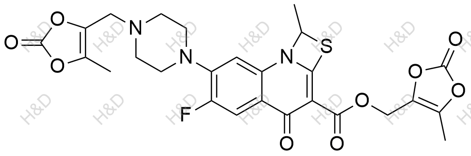 普卢利沙星杂质2化学结构式