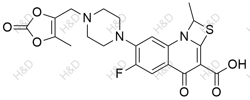普卢利沙星结构式