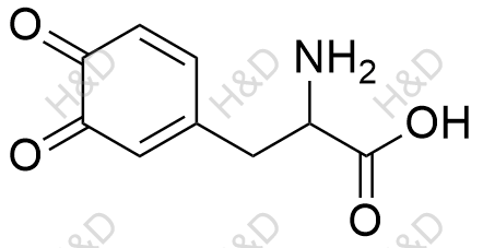 (RS)-多巴醌结构式