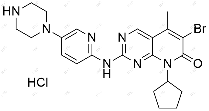 帕布昔利布杂质22(盐酸盐)结构式