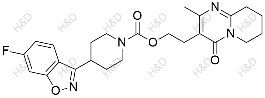 利培酮EP杂质F结构式