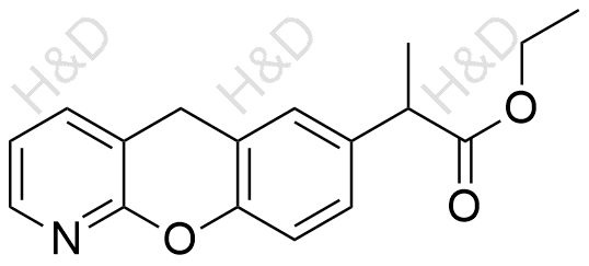 普拉洛芬杂质14结构式