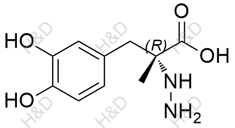 卡比多巴异构体杂质化学结构式