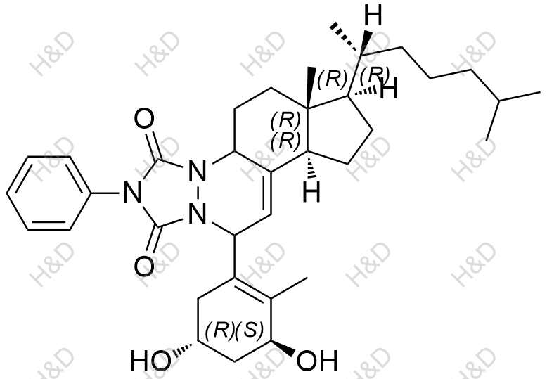 阿法骨化醇EP杂质C化学结构式