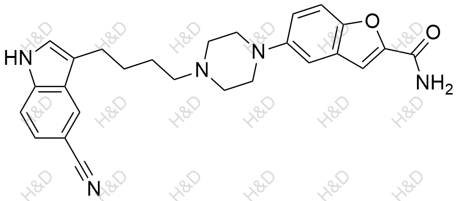 维拉佐酮结构式