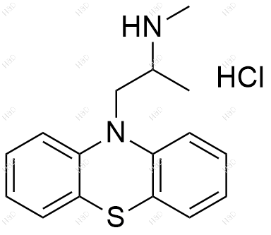 异丙嗪EP杂质C(盐酸盐)结构式