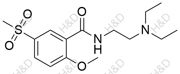 泰必利化学结构式