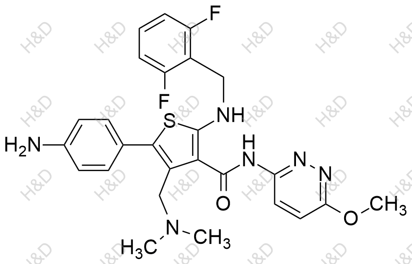 瑞卢戈利杂质47结构式
