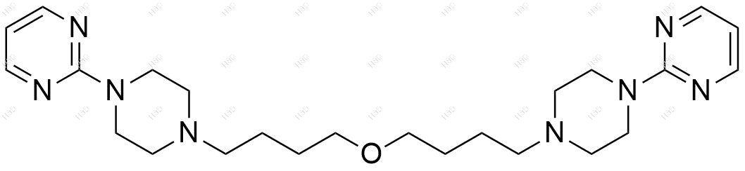 丁螺环酮EP杂质D结构式