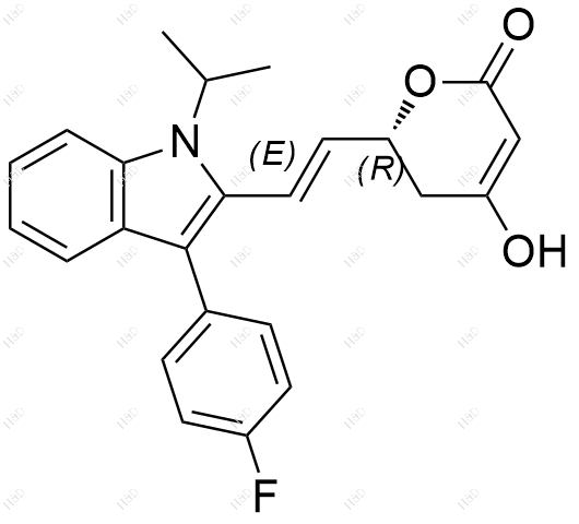 (R)-氟伐他汀EP杂质E结构式