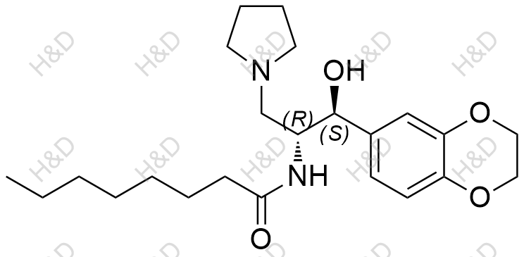 依利格鲁司特杂质6结构式
