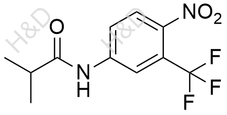 氟他胺结构式