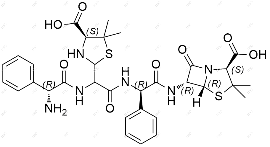 氨苄西林杂质14结构式