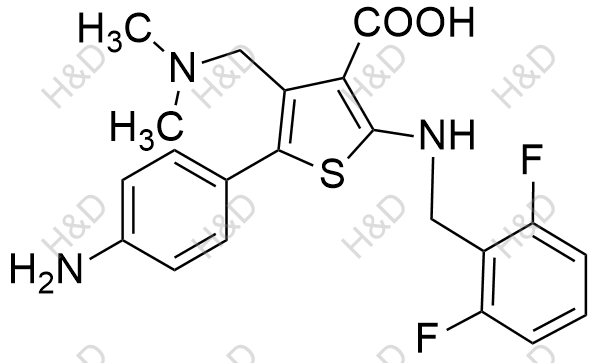 瑞卢戈利杂质33结构式