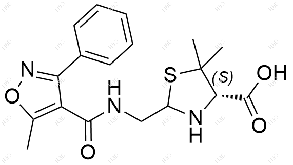 苯唑西林EP杂质D结构式