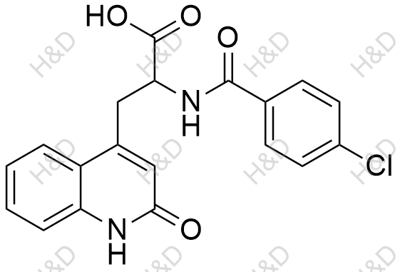 瑞巴派特化学结构式