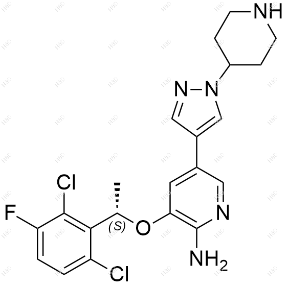 (S)-克唑替尼结构式