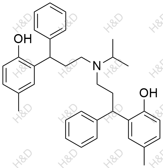 托特罗定二聚体化学结构式