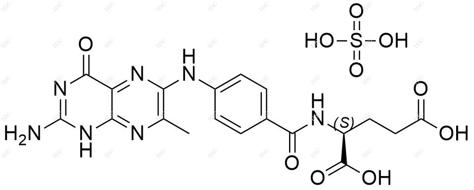 叶酸EP杂质G(硫酸盐)结构式