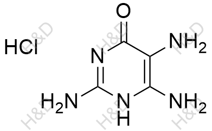 叶酸EP杂质B(盐酸盐)结构式